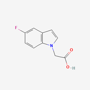 2-(5-Fluoro-1H-indol-1-yl)acetic acid