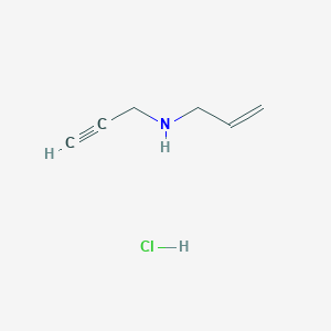 molecular formula C6H10ClN B1437890 丙烯-2-炔-1-胺盐酸盐 CAS No. 1158414-22-2