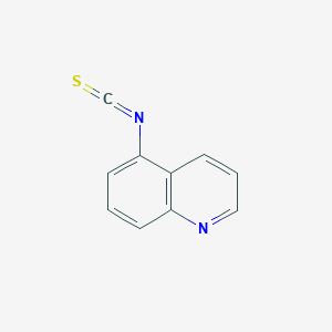 molecular formula C10H6N2S B1437895 5-Isothiocyanatoquinoline CAS No. 1001183-84-1