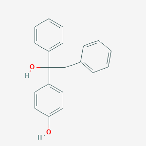 molecular formula C20H18O2 B014379 4-(1-Hydroxy-1,2-diphenylethyl)phenol CAS No. 355803-76-8