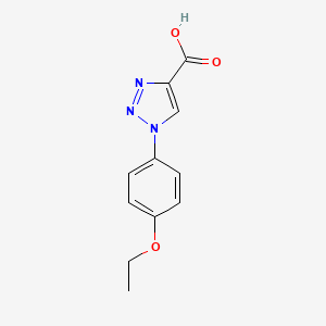 1-(4-Ethoxyphenyl)-1H-1,2,3-triazole-4-carboxylic acid