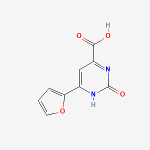 6-(Furan-2-yl)-2-hydroxypyrimidine-4-carboxylic acid