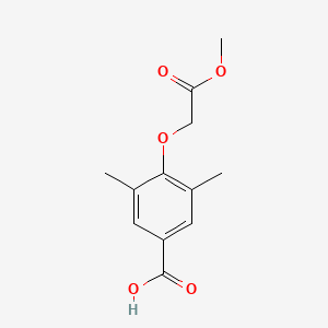 4-(2-Methoxy-2-oxoethoxy)-3,5-dimethylbenzoic acid