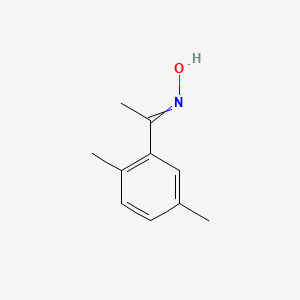 molecular formula C10H13NO B14379281 Ethanone, 1-(2,5-dimethylphenyl)-, oxime CAS No. 88166-78-3