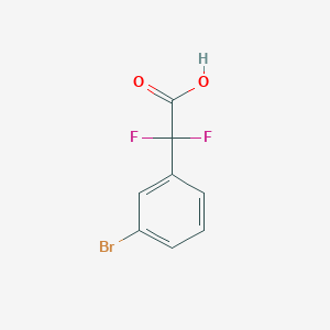 B1437929 2-(3-Bromophenyl)-2,2-difluoroacetic acid CAS No. 885068-76-8