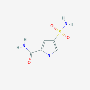1-methyl-4-sulfamoyl-1H-pyrrole-2-carboxamide