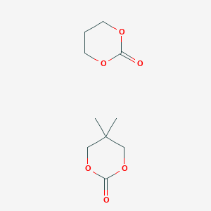 molecular formula C10H16O6 B143794 Dimethyltrimethylene carbonate-trimethylene carbonate copolymer CAS No. 127475-72-3