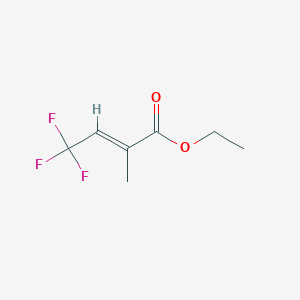 Ethyl 2-methyl-4,4,4-trifluorocrotonate