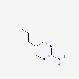 molecular formula C8H13N3 B1437956 5-Butylpyrimidin-2-amine CAS No. 39268-73-0