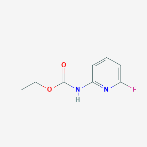 molecular formula C8H9FN2O2 B1437967 ethyl N-(6-fluoropyridin-2-yl)carbamate CAS No. 1001070-25-2