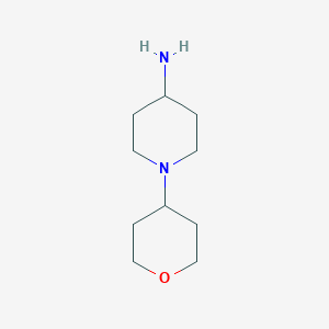 molecular formula C10H22Cl2N2O B1437968 1-(Tetrahydro-2H-pyran-4-yl)piperidin-4-amine CAS No. 794471-13-9