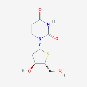 molecular formula C9H12N2O4S B143797 2'-Deoxy-4'-thiouridine CAS No. 134111-32-3
