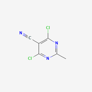 4,6-DICHLORO-2-methylpyRIMIDINE-5-CARBONITRILE