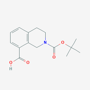 2-(Tert-butoxycarbonyl)-1,2,3,4-tetrahydroisoquinoline-8-carboxylic acid