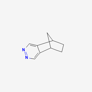 molecular formula C9H10N2 B14379892 5,6,7,8-Tetrahydro-5,8-methanophthalazine CAS No. 89701-52-0