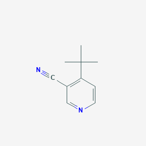molecular formula C10H12N2 B1437992 4-(tert-butyl)nicotinonitrile CAS No. 156861-46-0
