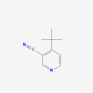 molecular formula C10H12N2 B1437992 4-叔丁基吡啶-3-腈 CAS No. 156861-46-0