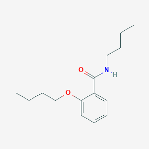 molecular formula C15H23NO2 B14379981 2-Butoxy-N-butylbenzamide CAS No. 90233-45-7