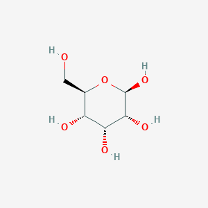 molecular formula C6H12O6 B014380 beta-D-allose CAS No. 7283-09-2