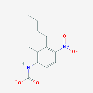 N-Butyl-N-methyl-4-nitrophenyl carbamate