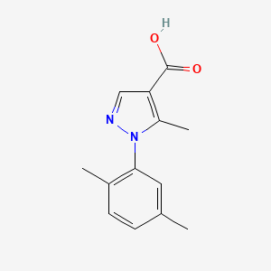 1-(2,5-dimethylphenyl)-5-methyl-1H-pyrazole-4-carboxylic acid