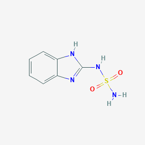 molecular formula C7H8N4O2S B143802 N-Sulfamoyl-1H-benzimidazol-2-amine CAS No. 136810-64-5