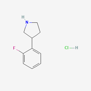 3-(2-Fluorophenyl)pyrrolidine hydrochloride
