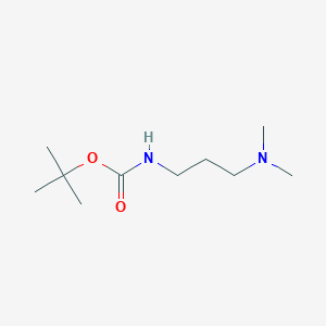 molecular formula C10H22N2O2 B1438066 叔丁基[3-(二甲氨基)丙基]氨基甲酸酯 CAS No. 216659-47-1