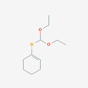 molecular formula C11H20O2Si B14380765 CID 78060533 