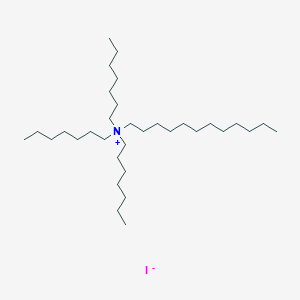 molecular formula C33H70IN B14380790 N,N,N-Triheptyldodecan-1-aminium iodide CAS No. 89846-47-9