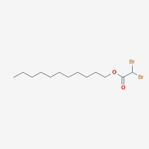 molecular formula C13H24Br2O2 B14380805 Undecyl dibromoacetate CAS No. 90146-91-1