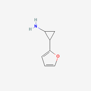 2-(Furan-2-yl)cyclopropan-1-amine