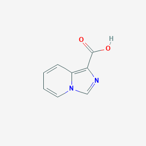 molecular formula C8H6N2O2 B143811 Imidazo[1,5-A]pyridine-1-carboxylic acid CAS No. 138891-51-7