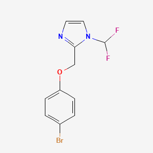 2-(4-bromophenoxymethyl)-1-(difluoromethyl)-1H-imidazole