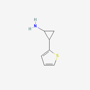 Cyclopropanamine, 2-(2-thienyl)-