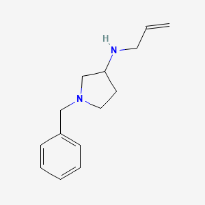 1-benzyl-N-(prop-2-en-1-yl)pyrrolidin-3-amine