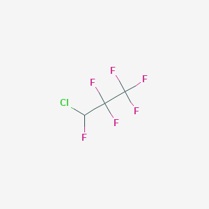 molecular formula C3HClF6 B143813 3-氯-1,1,1,2,2,3-六氟丙烷 CAS No. 134308-72-8