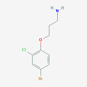 3-(4-Bromo-2-chlorophenoxy)-propylamine