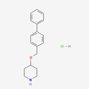 4-([1,1'-Biphenyl]-4-ylmethoxy)piperidine hydrochloride