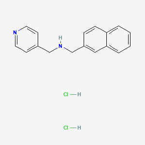 (2-Naphthylmethyl)(pyridin-4-ylmethyl)amine dihydrochloride