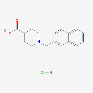 1-(2-Naphthylmethyl)piperidine-4-carboxylic acid hydrochloride