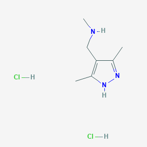 [(3,5-Dimethyl-1h-pyrazol-4-yl)methyl]methylamine dihydrochloride