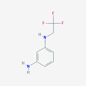 1-N-(2,2,2-trifluoroethyl)benzene-1,3-diamine