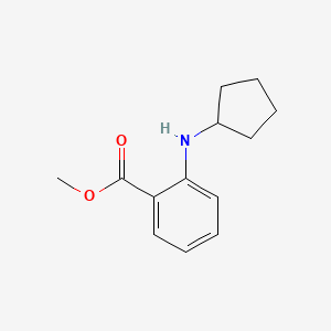 Methyl 2-(cyclopentylamino)benzoate