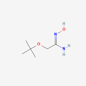 2-(tert-butoxy)-N'-hydroxyethanimidamide