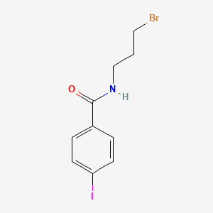 molecular formula C10H11BrINO B1438174 N-(3-bromopropyl)-4-iodobenzamide CAS No. 7661-19-0
