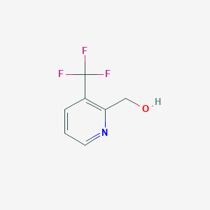 molecular formula C7H6F3NO B143819 (3-(Trifluoromethyl)pyridin-2-yl)methanol CAS No. 131747-44-9