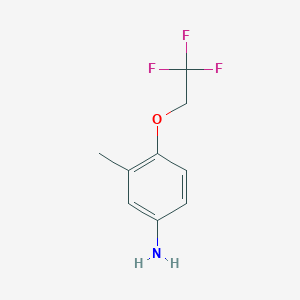3-Methyl-4-(2,2,2-trifluoroethoxy)aniline