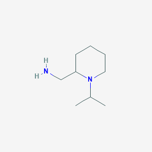 [1-(Propan-2-yl)piperidin-2-yl]methanamine