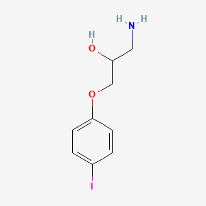 1-Amino-3-(4-iodophenoxy)propan-2-ol